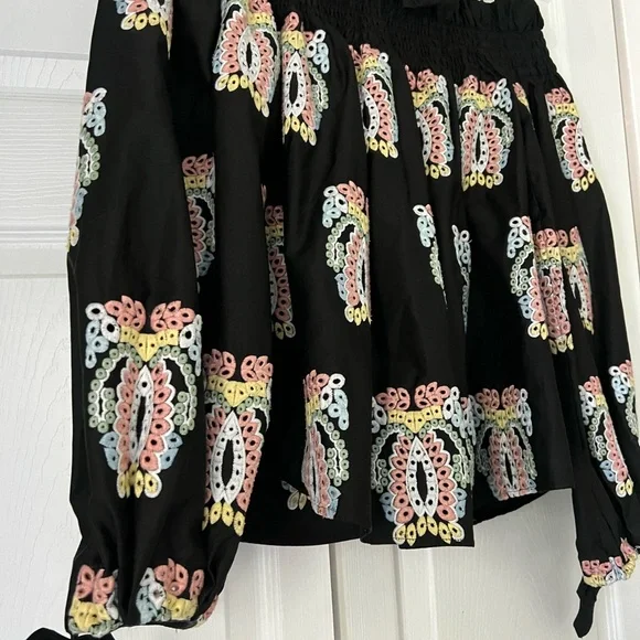 Caroline Constas “Lou” off the shoulder top - Picture 8 of 11